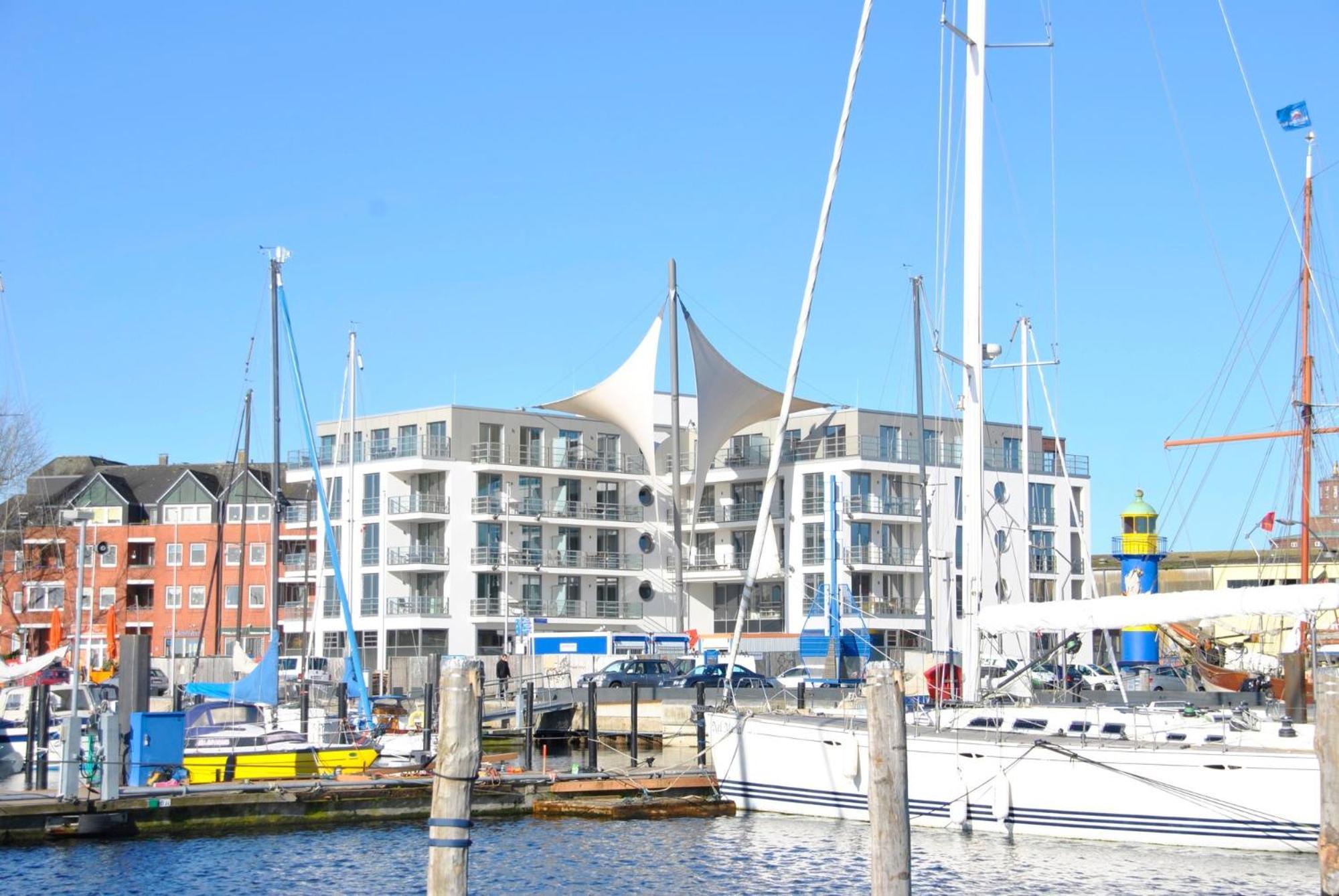 Apartment 42 "Segler", Mit Sauna, Blickrichtung Offene See Эккернфёрде Экстерьер фото